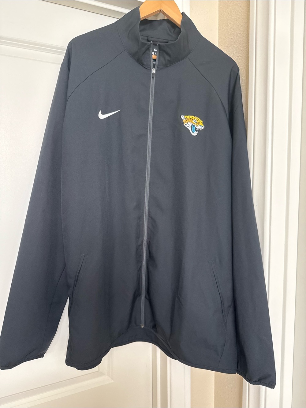 Nike Black Jacksonville Jaguars Full-Zip Windbreaker Jacket